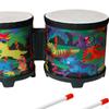 African Hand Drum 5'' and 6'' Bongo Set Music Enlightenment for Children
