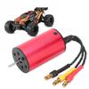 HH2440 4000kv Brushless Motor Lightweight for 1/18 RC Brushless Car/Ship Red Metal
