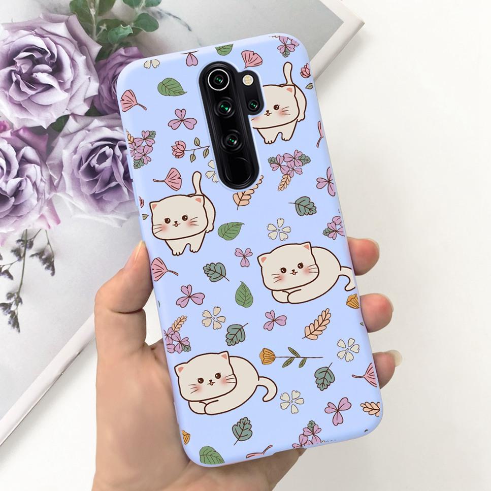 Neu Für Xiaomi Redmi Note 8 Pro 6,53" Hülle Niedliche Cartoon Weiche Silikon Rückseite Für Redmi Note 8Pro 8 pro Handy Schutzhülle