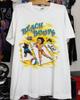 Betty Boop Beach Boops 90s Rare Design White Short Sleeve Unisex Tshirt Reprint Unisex T-Shirt