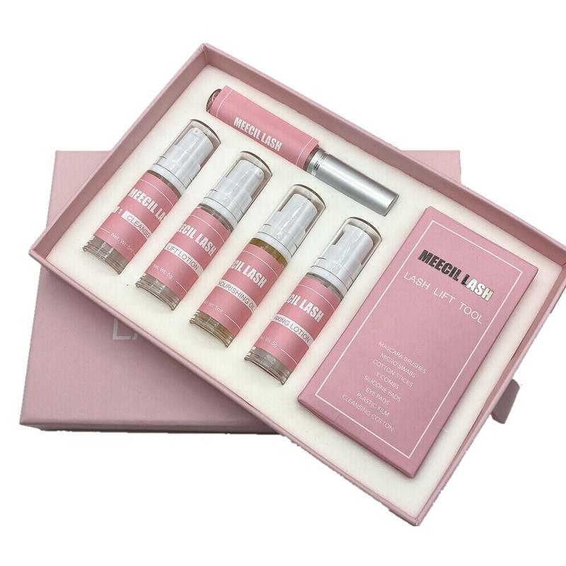 Set Perm Brow Laminate Best Lash Lift Kit Private Label Eyebrow and Lash Lamination OEM 11 mm розовый