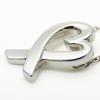 Used TIFFANY&Co. Necklace Loving Heart Silver925 2.8g Silver Paloma Picasso