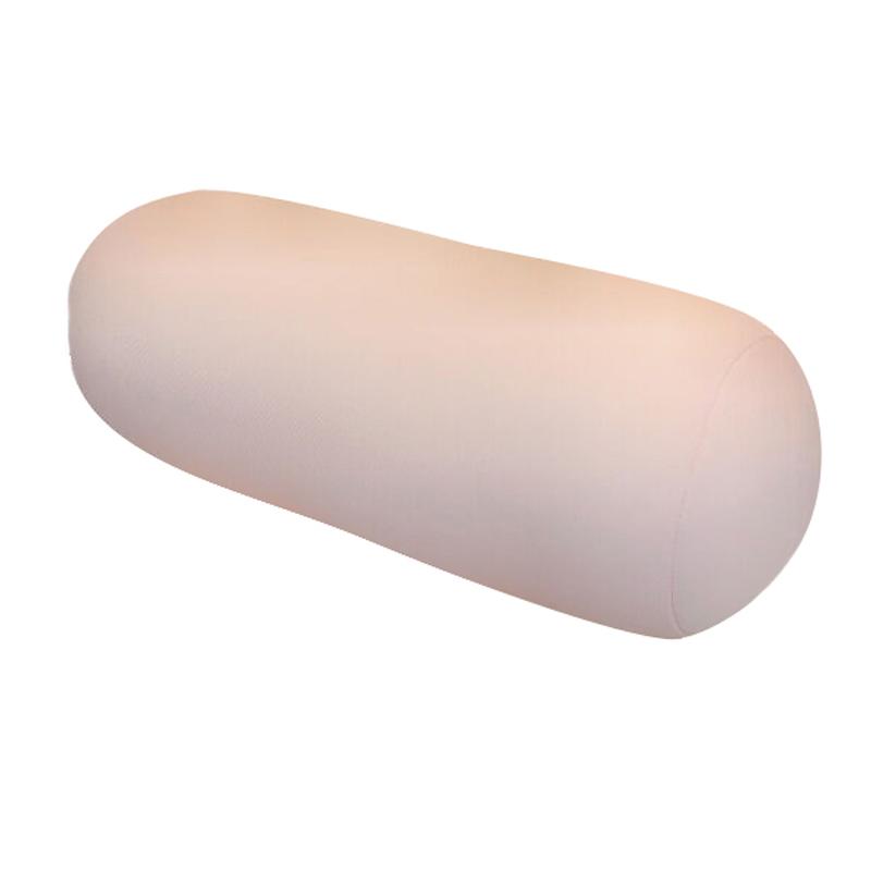 Цилиндрическая подушка Встроенные пенопластовые шарики Микробисер Валик Набивная подушка для дивана Спальня Сон Подушка-валик для шеи головы спины