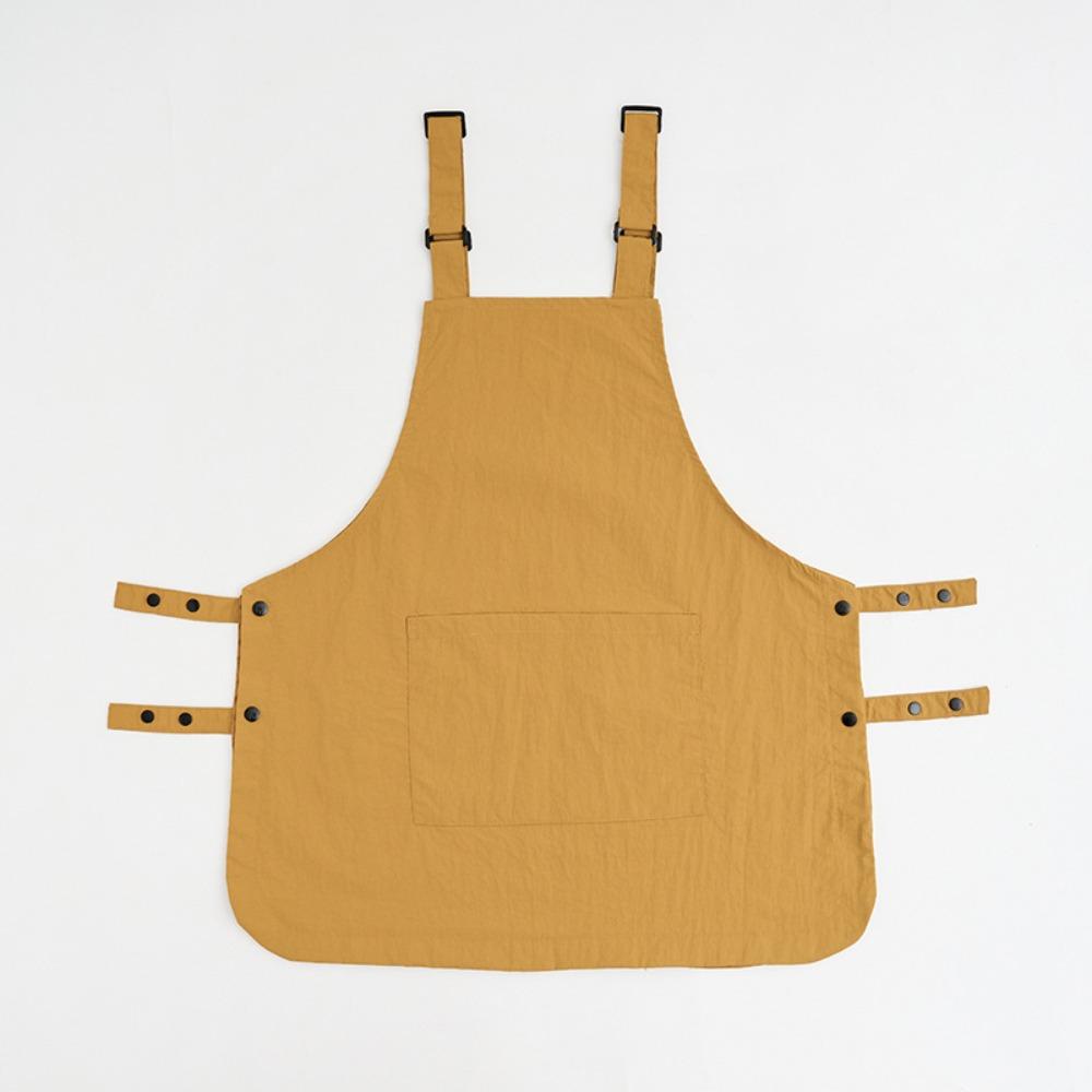Solid Color Work Clothes Sleeveless Workwear Convenient Baking Cooking Aprons  Kitchen Accessories