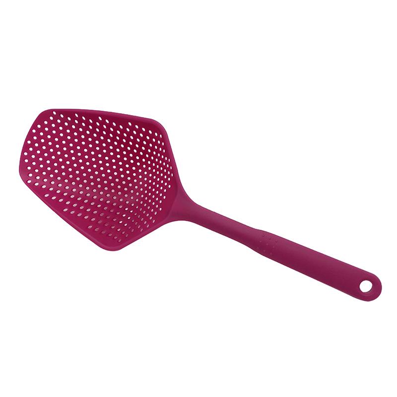 Premium Quality Cooking Shovel Vegetable Strainer Scoop Nylon Spoon Colander For Effortless Kitchen Use
