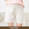Summer Ice Silk Maternity Anti-Exposure Safety Shorts - Loose, Breathable, and Suitable for Outerwear