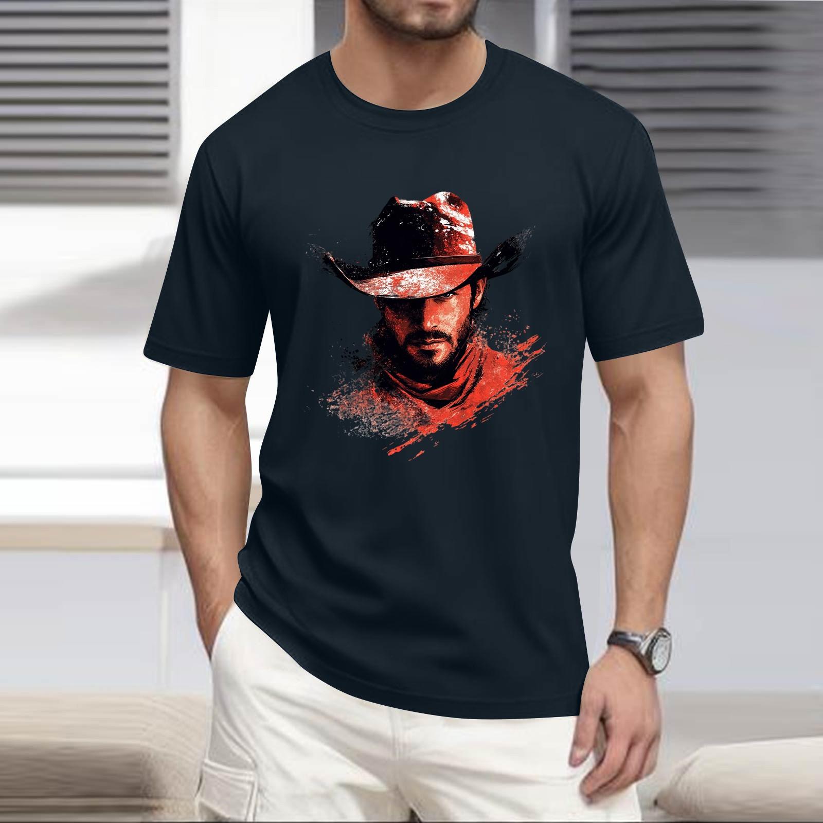 

Мужская рубашка с воротником-стойкой и коротким рукавом, свободная рубашка для отдыха и отдыха, мужская XL тёмно-синий