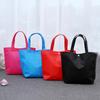Timeless Design Foldable Button Shopping Bag Reusable Tote Pouch For Women