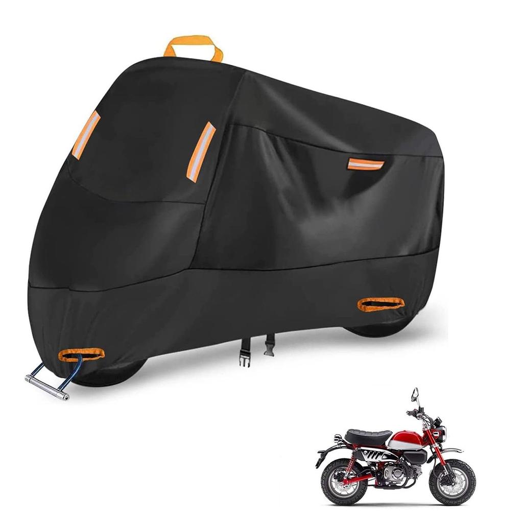 2025 Improved Model Motorcycle Cover, Compatible with Honda Monkey 125, Heat Resistant, Extended, Windproof