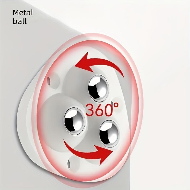 20 Pack Heavy-Duty Self-Adhesive Cast Iron Wheels - 360° Smooth Rotation, Easy To Move for Storage Bins, Furniture, and Trash Cansasters