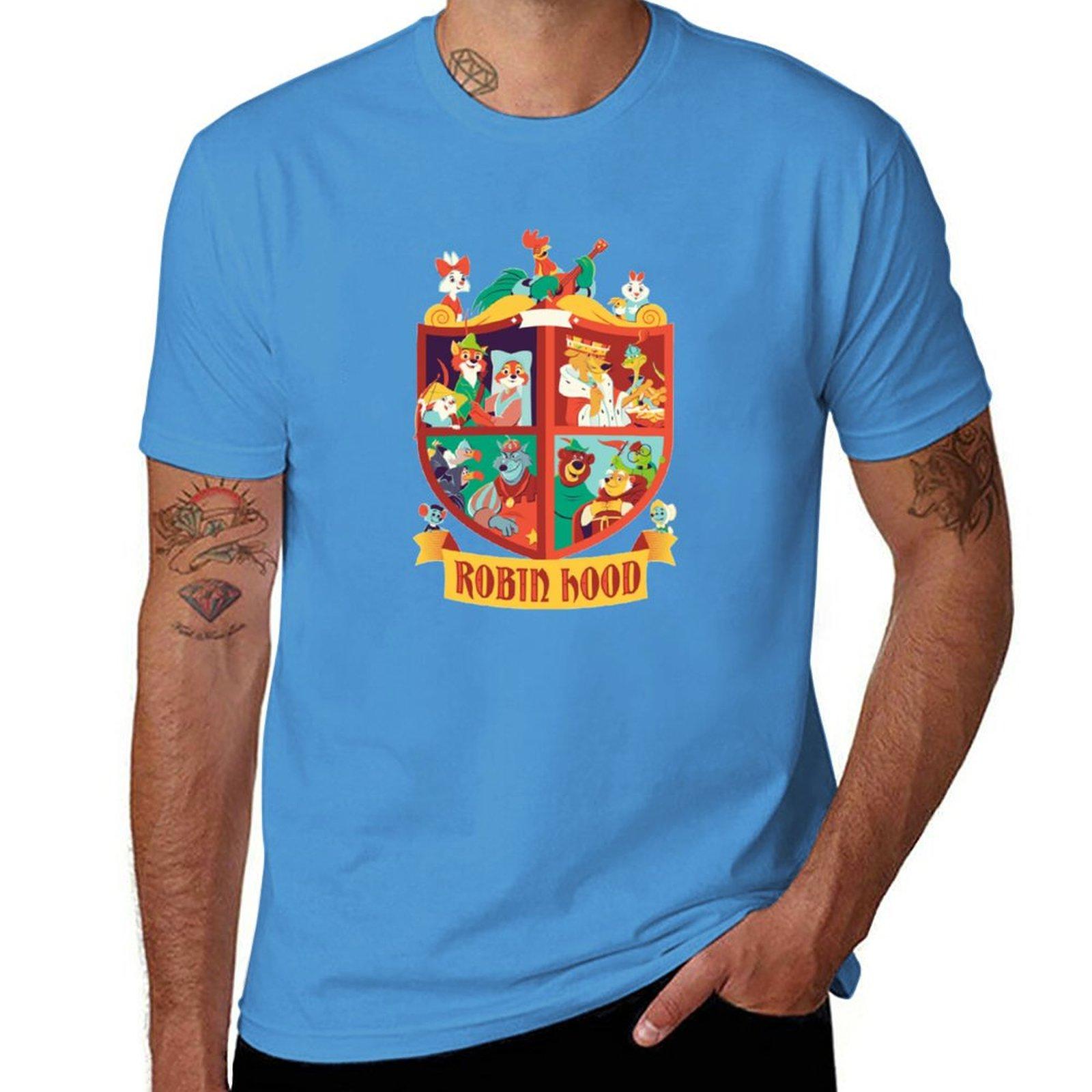 Robin Hood Family TShirt Short sleeve tee vintage shirts graphic tees mens clothes S