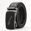 Men's Cowhide Belt  Automatic Buckle Genuine Leather Two Layer Cowhide Business and Casual Belt