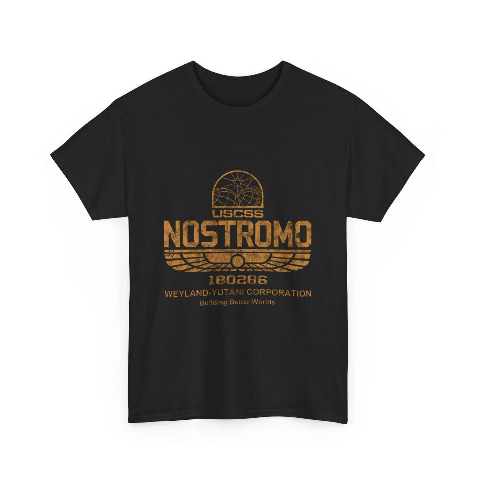 

Aliens Shirt - Nostromo Weyland yutani Corp building better worlds T Shirt XL