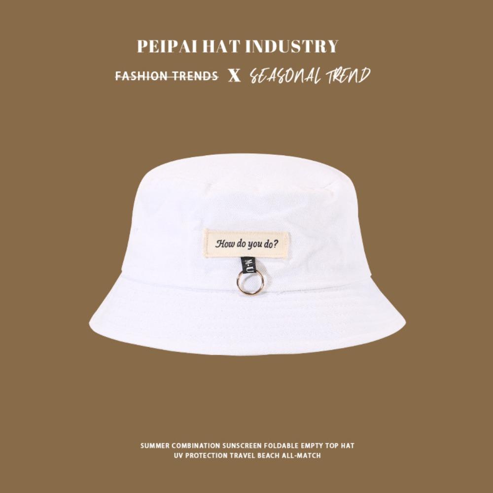 Dome All-match Sun Cap Multi-function Student Couple Sun Hats Gifts Summer Patch Bucket Hat