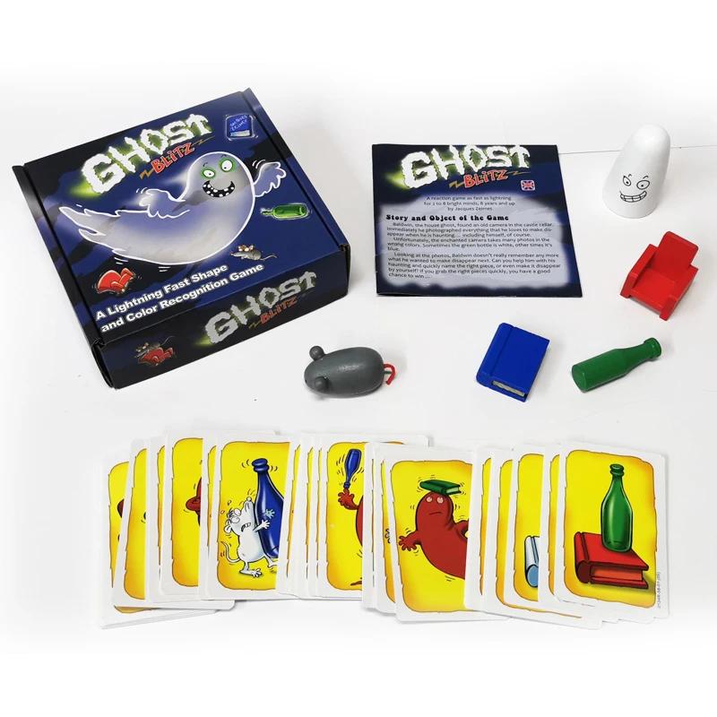 Ghost Blitz  Friends Brettspiel: Zoch Verlag Geistes Blitz Familienspiel Kartenspiel Set 1-4