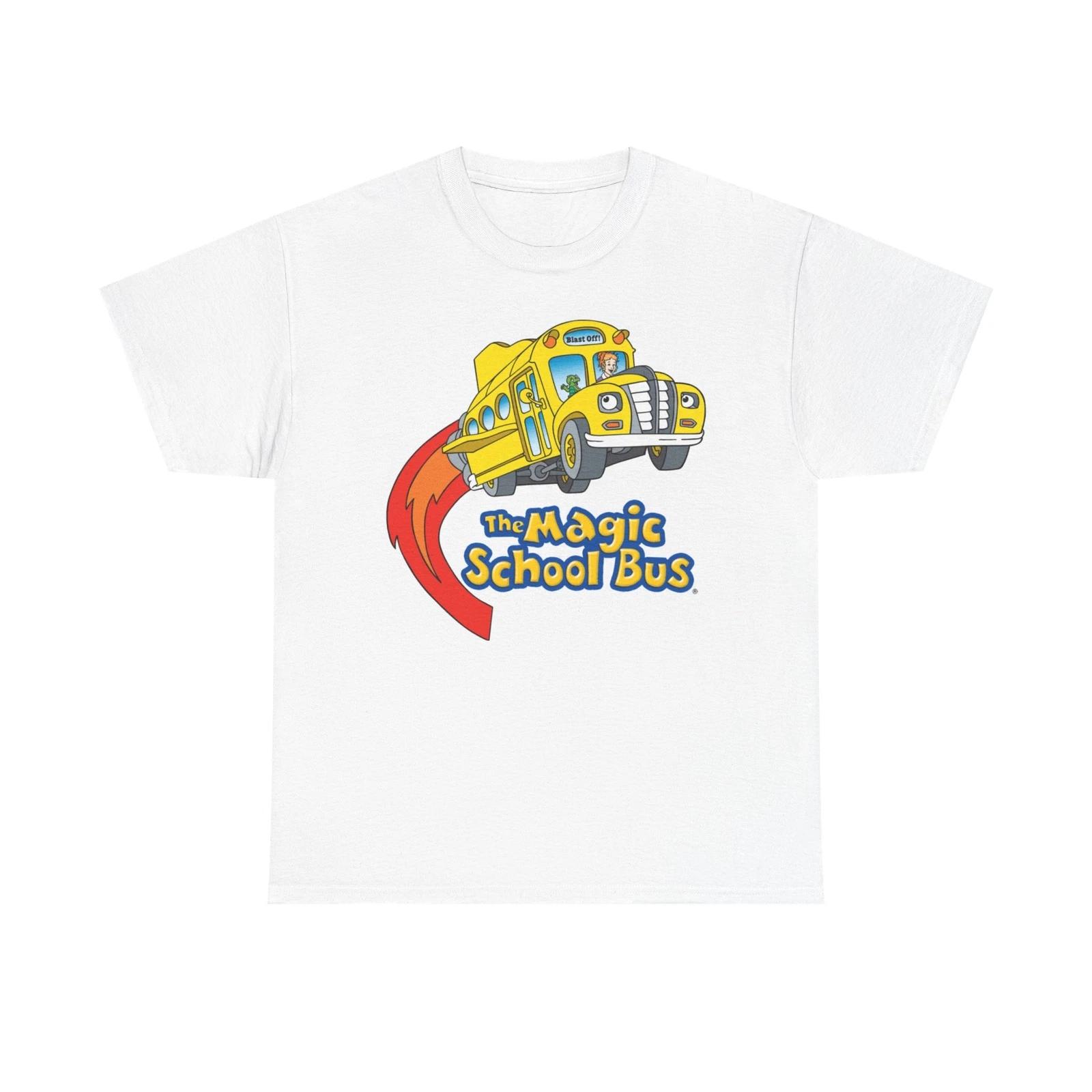 Men s and Women s T-shirts The Magic School Bus Graphic S