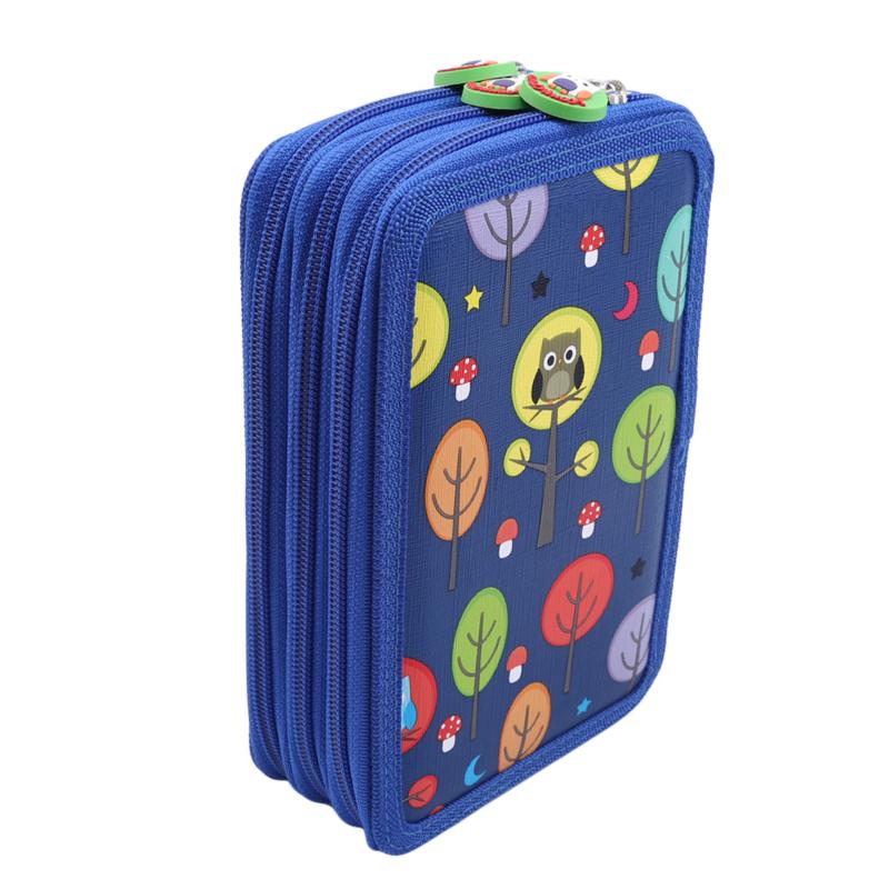 Large Pencil Case Hole Sketch Zipper Capacity Art Painting Drawing Sketch Pen Storage Bag Organizer Paintbrush Statione 32/52/72