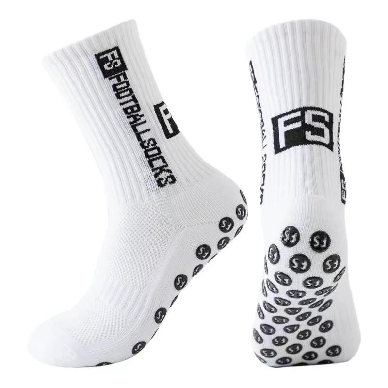 2Pairs Grip Socks Designed for Men and Women  Football Basketball Baseball Rugby Soccer Exercise Athletic Socks