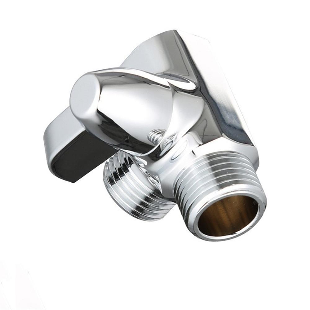 G1/2" Shower Valve 3 Way Brass Diverter Valve For Handheld Shower Head Or Bath Tap Switch Outlet T Valve Bathroom Accessories