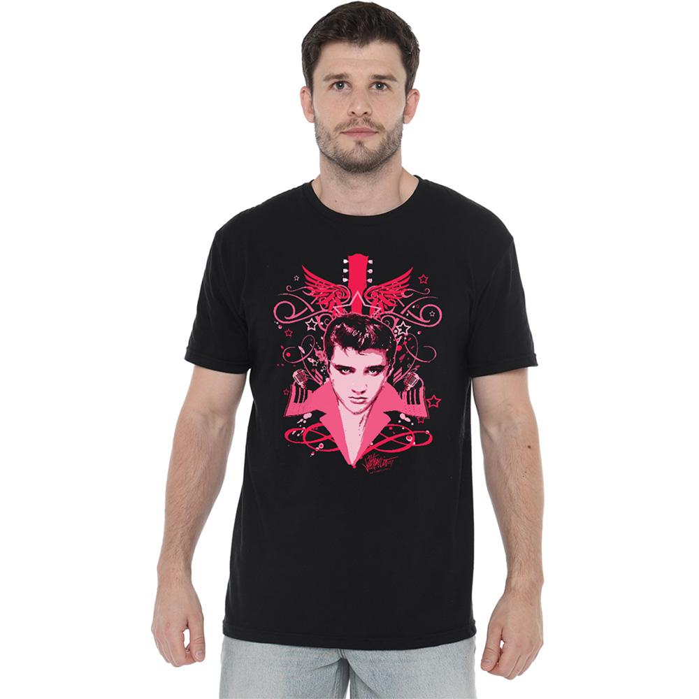 Elvis Presley Unisex Adult Lets Face It T-Shirt