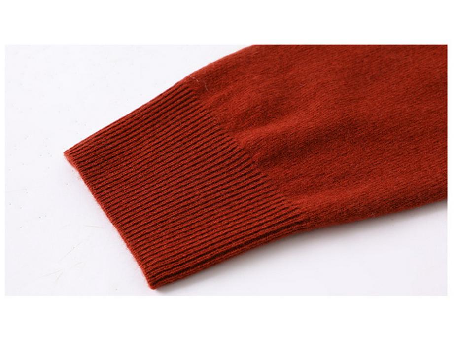 2025 Women's Luxury Wool Cardigan Sweater: Elegant Wear for Middle-Aged & Elderly