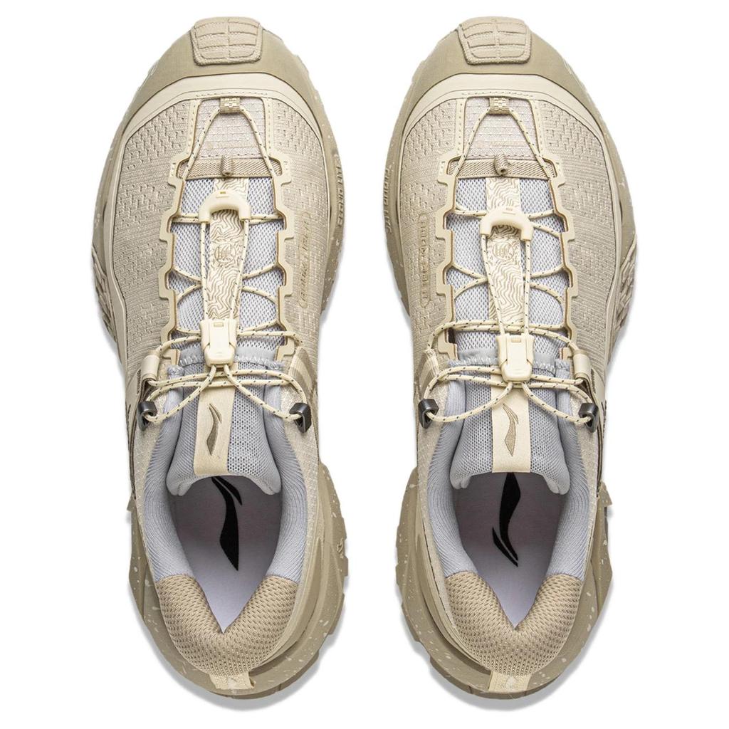 Li Ning Outdoor CF Tracing, Xingchuan Pro Abrasion Resistant Waterproof And Breathable Low top Hiking Shoes Unisex AHTU017-11