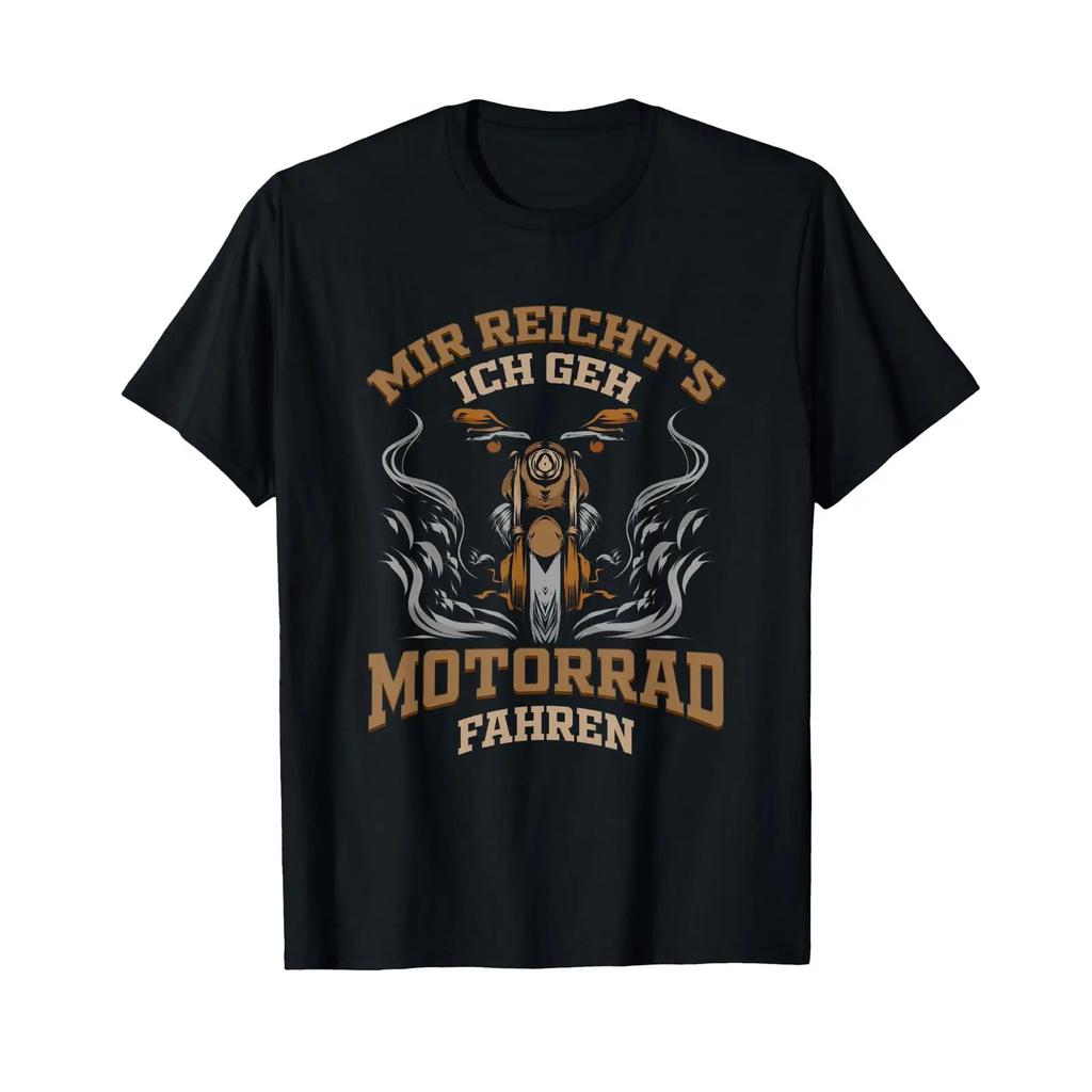 Motorcyclist Gift For Biker Motorcycle Mir Reichts T Shirt Vintage Designer Clothes Breathable Versatile Casual