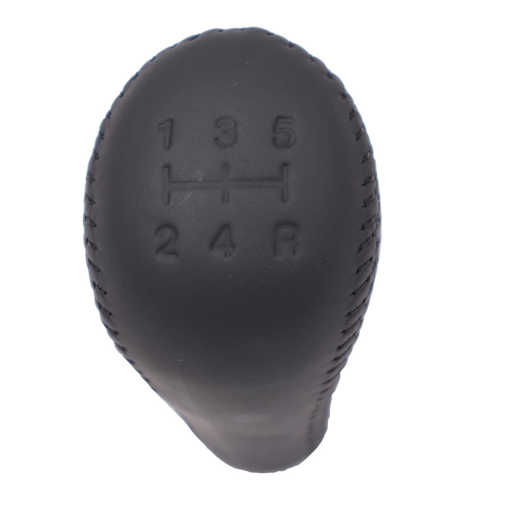 Baificar Brand New Genuine Leather Manual Gear Shift Knob Lever 5-Speed For Hyundai Sonata Kia Optima