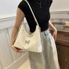 Popular Double Shoulder Crossbody Bag Fashionable Butterfly Tote Bag Large Capacity Shoulder Class Commuter Bag