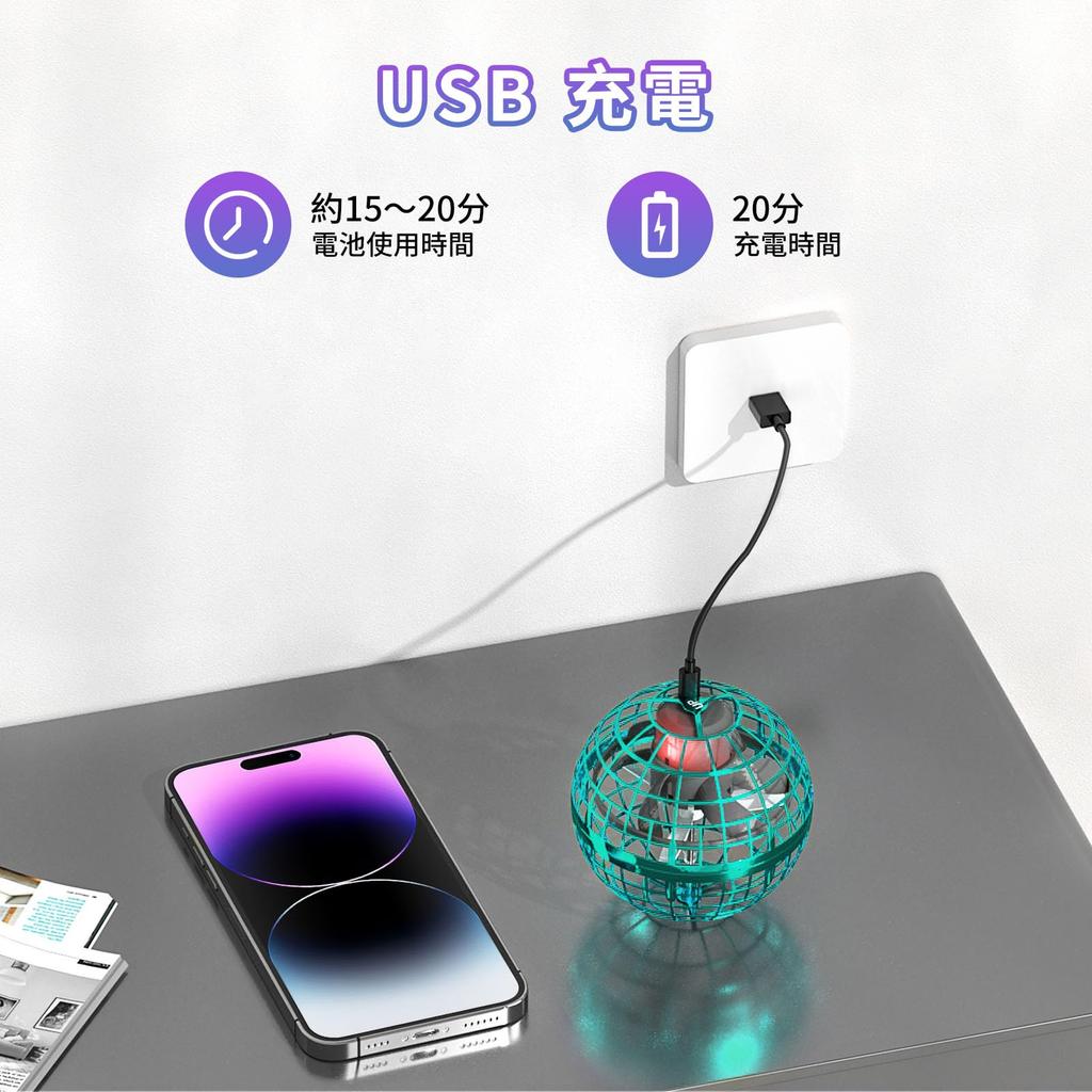 XINHOME Flying Authentic Illuminated UFO Flying Hand Mini Popular for Kids Ages Boys and Christmas Gift Ball, Toy, Fun, Toy, Ball, Boomerang, Spinner,