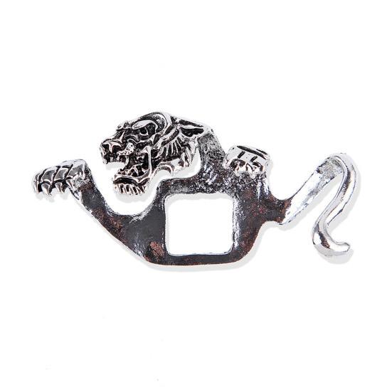 Unisex Brož Tygr Chobotnice Zvířecí Design Klopy Obleku Košile Špendlík Kabelka Přívěsek Brož Doplněk k Večernímu Oblečení