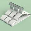 10/20/50pcs-Metal Seamless Anti Slip Clothes Hanger Is Durable and Sturdy Saving Home Space
