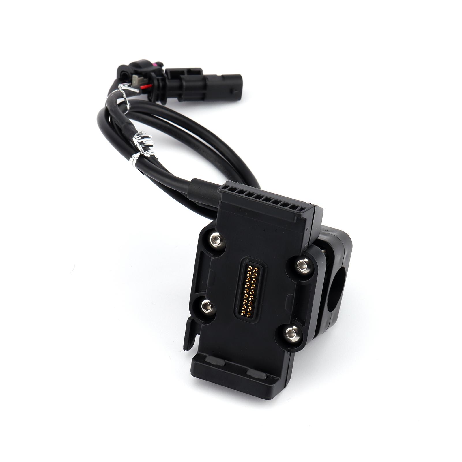 

Универсальная силовая база, кронштейн для навигации телефона, источник питания, беспроводная зарядка, 12 мм 22 мм основа для дуги безопасности, замена для чёрный