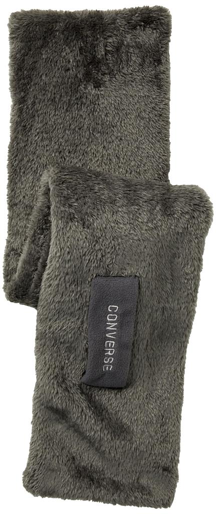Converse Fleece Boa Cold Weather 80050900 Scarf, Wrap, Protection, Gray,