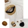 Trendy Corduroy Embroidered Vintage Cap For Women Chic Baker Boy Hat Four Seasons