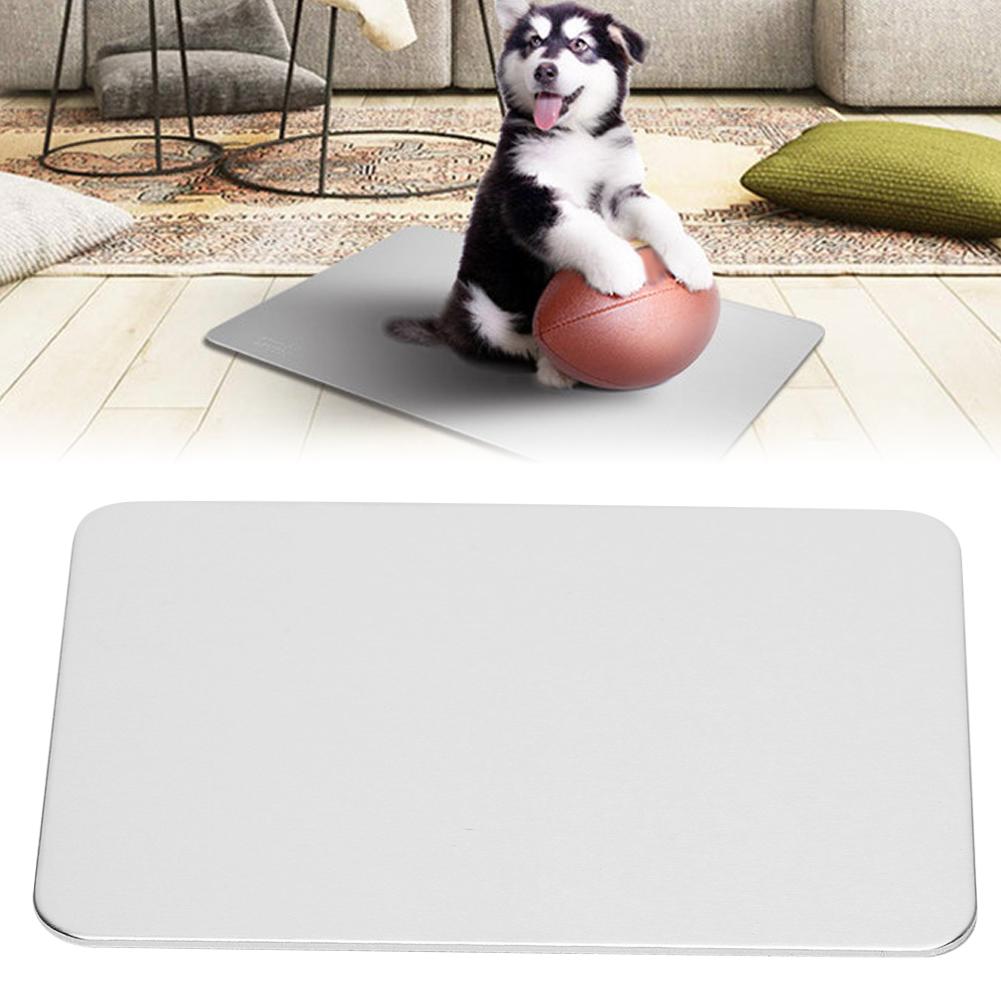 Pets Summer Cooling Plate Hamster Rabbit Puppy Cat Heat Dissipation Mat Tough SuppliesSmall Size