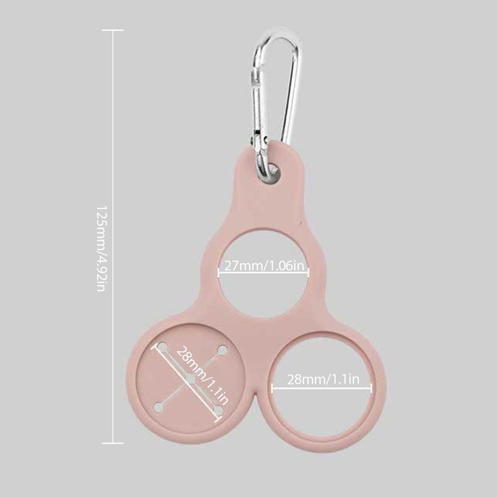 Outdoor Water Bottle Silicone Hooks Travel Backpack Strap Portable Mountaineering Hanging Clip for Hiking Camping tools