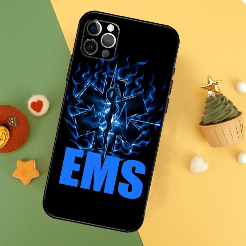 

EMT EMS Medical Rescue Cover For iPhone 16 15 14 13 12 11 Pro Max Plus Mini 7 8 X XS Max XR Phone Case iPhone 11 Pro
