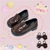 JK Uniform Shoes High Heels College Style Small Leather Shoes 2025 Spring and Summer New Thick-soled Comfortable One-pedal Japanese Loafers