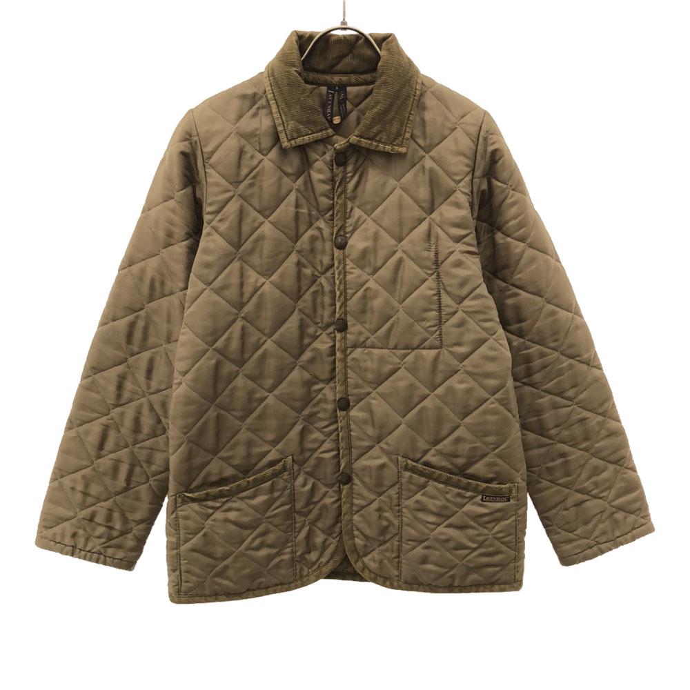 

LAVENHAM Сделано в Великобритании WA-AW03 Стеганая куртка 36 Хаки Женская Б/У