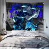 Cool Hot JJujutsuS KKaisen Tapestry Decoration Bedroom Dormitory Background Cloth Holiday Home Party Living Room Club Tapestry