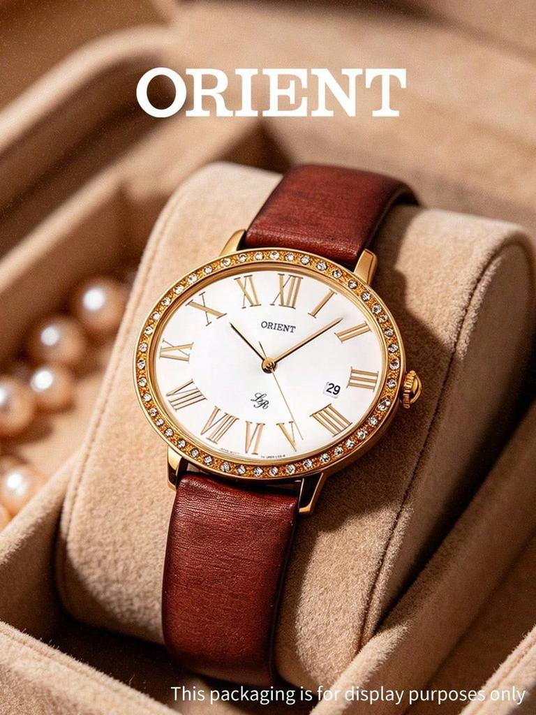 Orient White Damenuhr Quarz FUNEK005W0