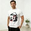 Japanese Ukiyoe Torii GateFuji Mountain Print TShirt Summer Cotton TShirts Unisex Trendy Cool Tshirt Short Sleeve Vintage Tops