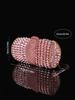 European-American Rhinestone Clutch: Creative Hollowed-Out Women's Evening Handbag for Banquets