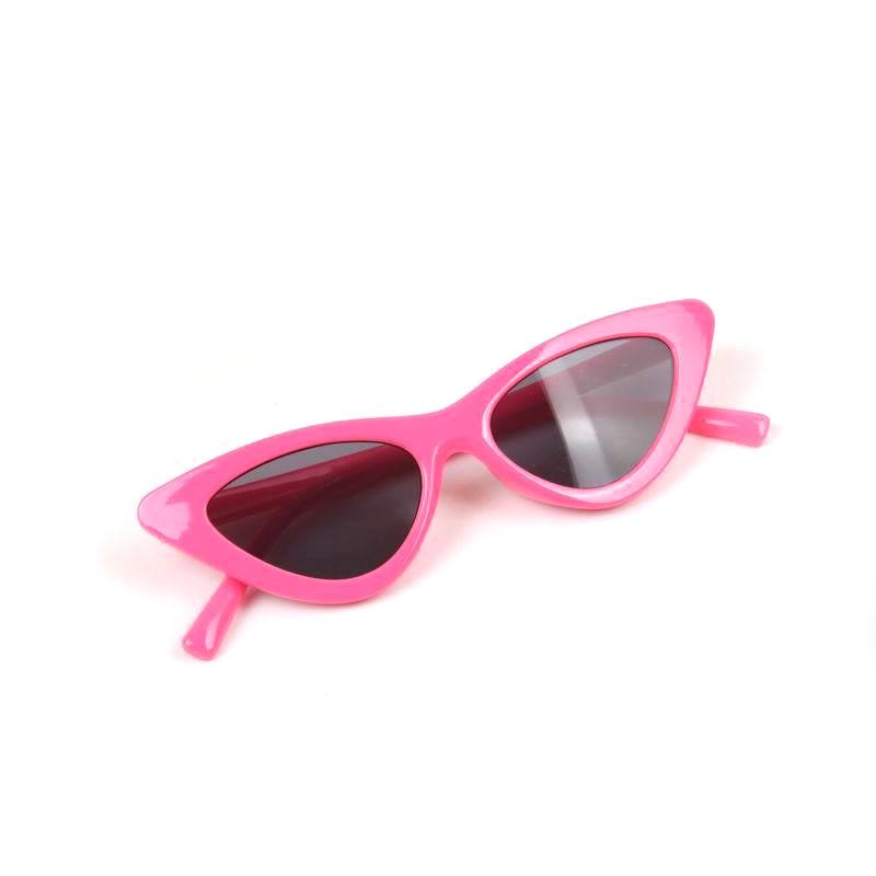 Kids Fashion Triangle Cat-Eye Sunglasses with Light Tinted Lenses Sun Glasses Trendy Stylish Personality Design Eyewear