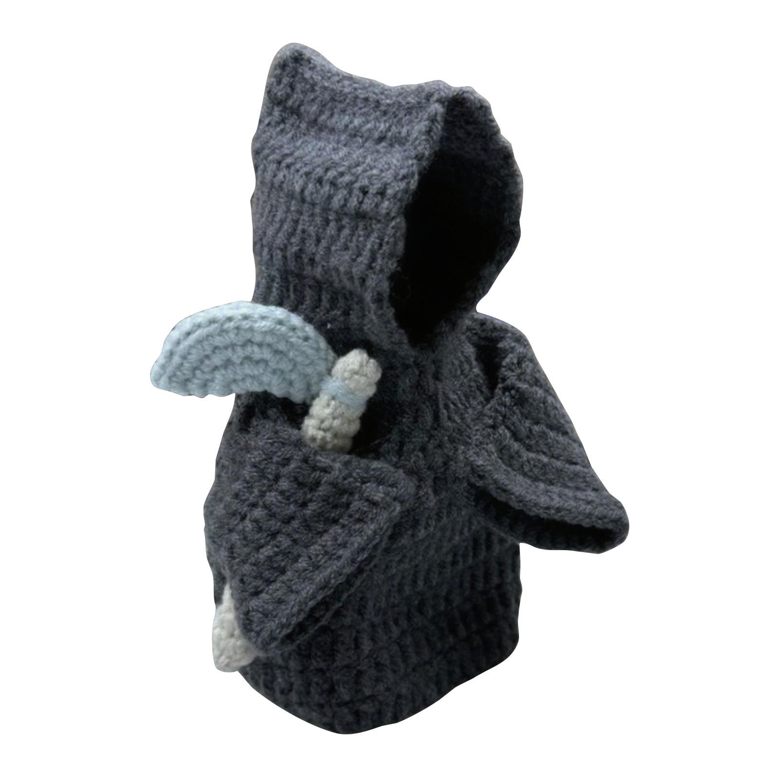 

Худи с рычагом переключения передач, Причудливый чехол ручной работы, Градиентный вязаный крючком чехол на рычаг переключения передач, Готический автомобильный аксессуар, Миниатюрный рычаг переключения передач One Size чёрный