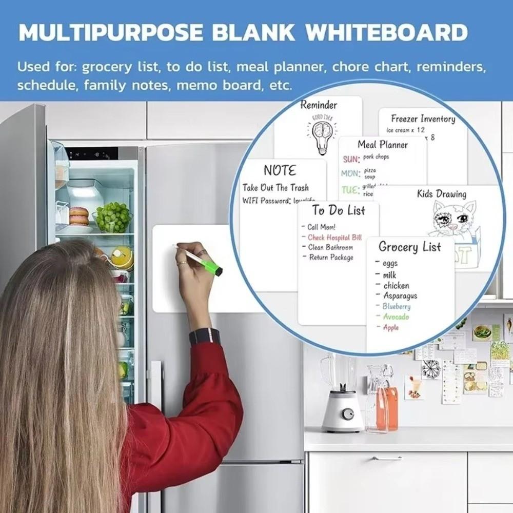 Magnetic Refrigerator Magnet Memo A3/A4 Grocery List New Fridge Markers