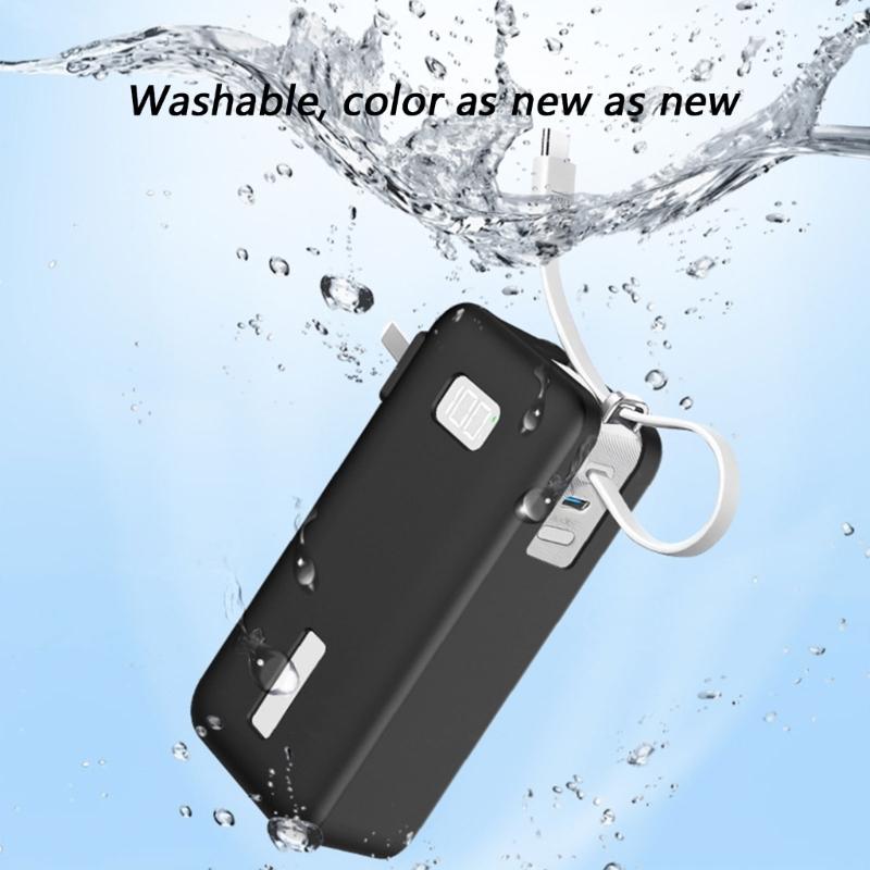 Starke Schutzhülle Stoßfest & Stilvolle Designs Aufbewahrungstasche Leicht zu Tragen für Anaker 10000mAh 3-in-1 Powerbanks