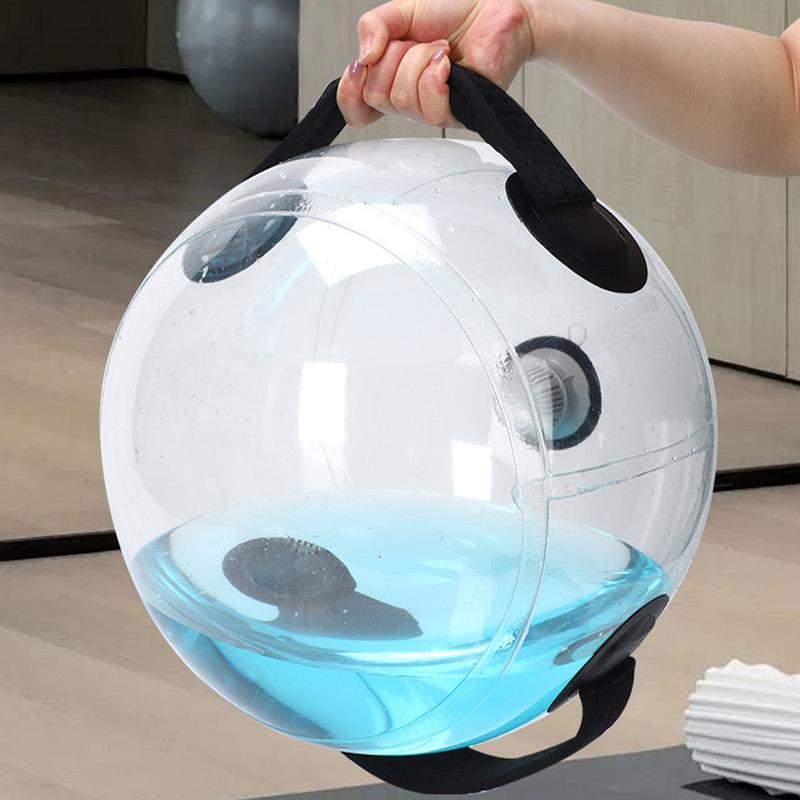 Workout Aqua Bags Adjustable Water Training Bag 15kg Adjustable Inflatable Water Power Bags for Fitness Body Building Aqua Ball