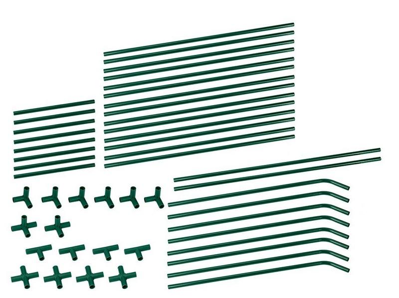 Greenhouse 240*90*90 Cm, Pe Foil 135G, Metal Construction - T N15-912